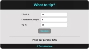 What To Tip